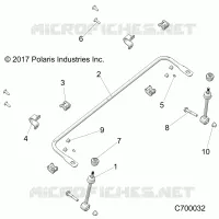 SUSPENSIÃ“N DELANTERA STABILIZER BAR