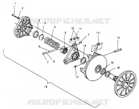 Embrague ASSEMBLY Storm 0965782, Storm SKS 0965582,  Euro Storm E965782 (4931593159C008)