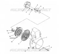 ARRANQUE DE RETROCESO ASSEMBLY 440 / 0930760 and 440 SKS / 0930560 (4922932293036A)