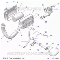 ENGINE, TOMA DE AIRE SYSTEM