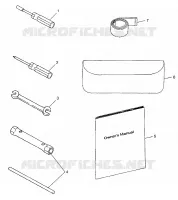 KIT DE HERRAMIENTA 700 RMK 0970966, 700 SKS 0970566, and EUROPEAN 700 SKS E970566 (4938573857C014)