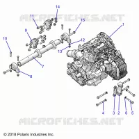 MOTOR, MOUNTING &amp; LONG BLOCK