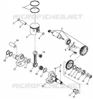 PISTÓN Y CIGÜEÑAL BIG BOSS 6X6 400L W97AE38A (4940814081D006)