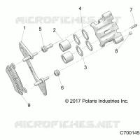 FRENO TRASERO CALIPER