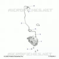 TREN, FRONT GEARCASE MOUNTING