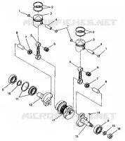 PISTÓN Y CIGÜEÑAL LITE GT E943133 (49273527350027)