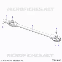 TREN, FRONT PROP SHAFT