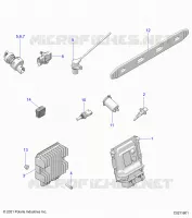 ELECTRICA, SWITCHES, SENSORS, ECU AND CONTROL MODULES