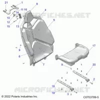 ASIENTO ASM.,REAR