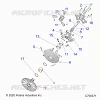 TREN, PRIMARY CLUTCH