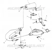 SISTEMA DE ESCAPE 600 XCR 0951676 (4929132913C003)