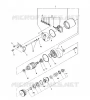 ARRANQUE DEL MOTOR MONTAJE 250 4x4 / W928127 (4922872287D003)
