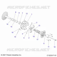 TREN, PRIMARY CLUTCH