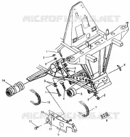 TRANSMISION DELANTERA MAGNUM 4X4 W968144 AND  SWEDISH MAGNUM 4X4 S968144 (4936053605B002)