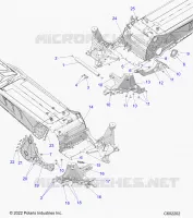 CHASIS, BULKHEAD ASM.