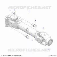 DRIVE TRAIN, PROP EJE TRASERO