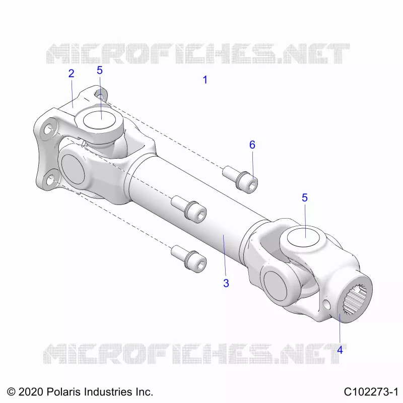 DRIVE TRAIN, PROP EJE TRASERO