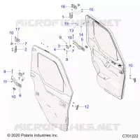 PUERTAS, FRONT, MOUNTING