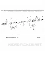 TREN, FRONT HALF SHAFT