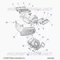 ENGINE, TOMA DE AIRE SYSTEM