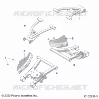 SUSPENSION TRASERA CONTROL ARMS