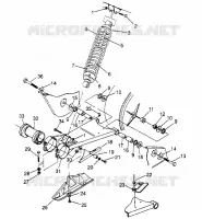 El balanceo del brazo y CHOQUE Sport 400L W948540 (4927232723B009)