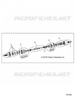 TREN, HALF SHAFT, FRONT