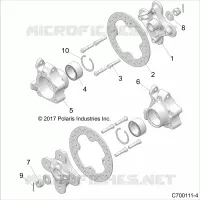 SUSPENSION, PORTAEQUIPAJES TRASERO AND HUB