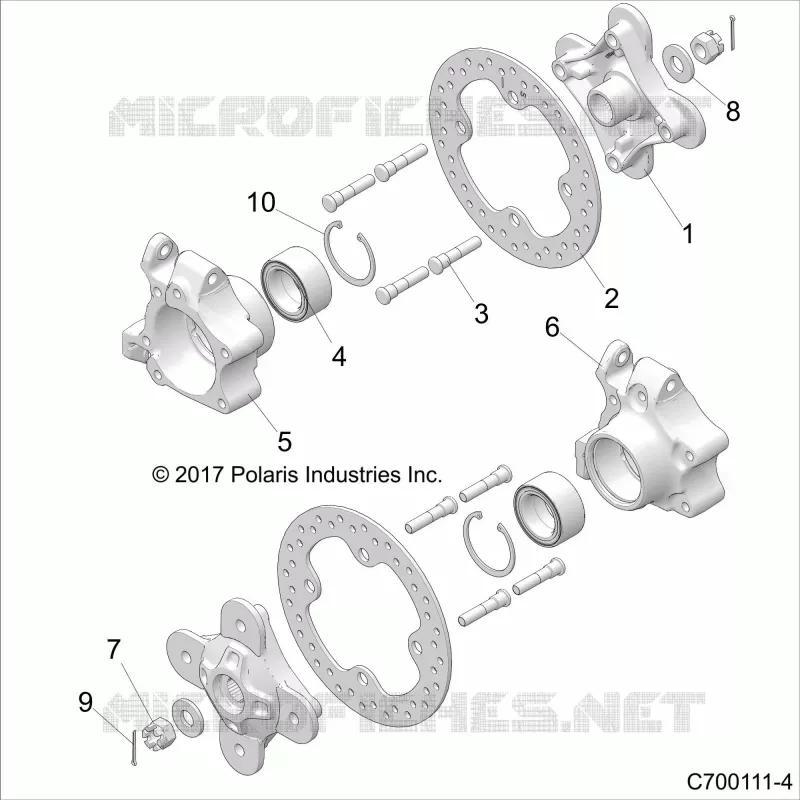SUSPENSION, PORTAEQUIPAJES TRASERO AND HUB