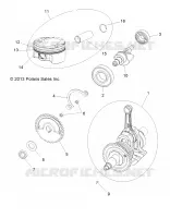 MOTOR, CIGUEÑAL, PISTON AND BALANCE SHAFT