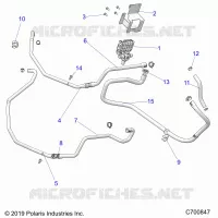TABLERO, HEATER ROUTING