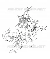MONTAJE DEL MOTOR 500 SP/500 SKS (4921262126033A)