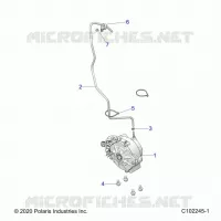 TREN, FRONT GEARCASE MOUNTING