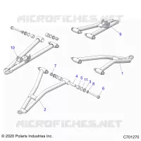 SUSPENSIÃ“N DELANTERA CONTROL ARMS