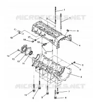 CAJA DEL CIGÜEÑAL ASSEMBLY RXL / 0930768 and RXL SKS / 0930568 (4922992299029A)