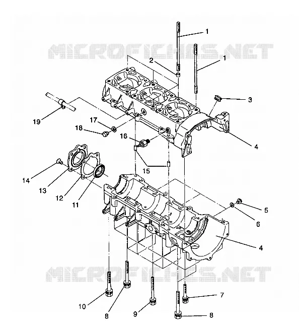 CAJA DEL CIGÜEÑAL ASSEMBLY RXL / 0930768 and RXL SKS / 0930568 (4922992299029A)