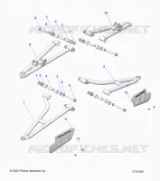 SUSPENSIÃ“N DELANTERA CONTROL ARMS