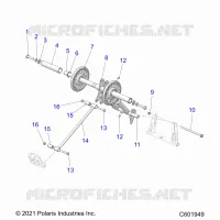 SUSPENSION, TRASERO ARM PAR