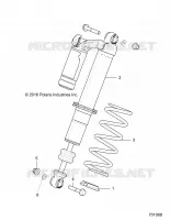 SUSPENSIÃ“N DELANTERA SHOCK MOUNTING