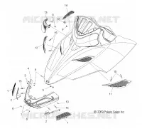 CAPUCHA SCREENS and HINGE ASM.