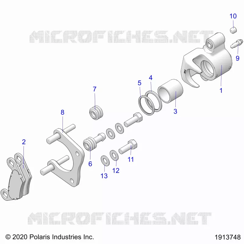 BRAKES, PINZA TRASERA