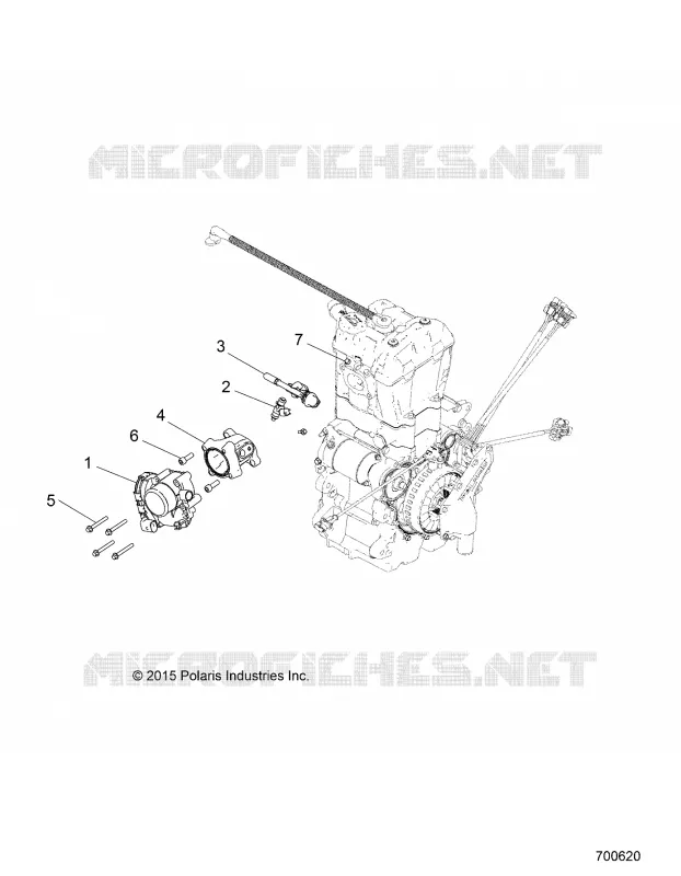 ENGINE, CUERPO DE MARIPOSA AND FUEL RAIL