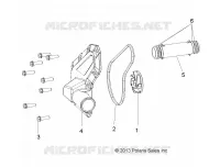 MOTOR, WATERPUMP IMPELLER AND COVER