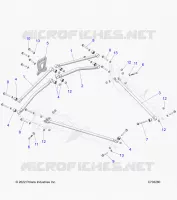 SUSPENSION TRASERA TRAILING ARMS MOUNTING