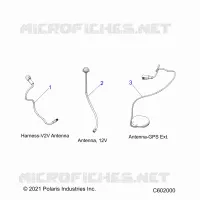 ELECTRICA, GPS HARNESS AND ANTENNA