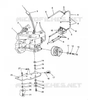 MONTAJE DEL MOTOR LITE GT / 0933133 (4923232323021A)