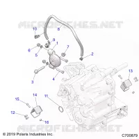 TREN, MAIN GEARCASE MOUNTING