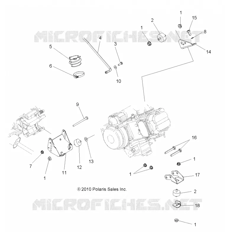 MOTOR, MOUNTING