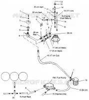 SISTEMA DE COMBUSTIBLE SL 900 B964291 and  Intl. SL 900 I964291 (4935583558A010)