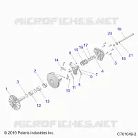 TREN, PRIMARY CLUTCH